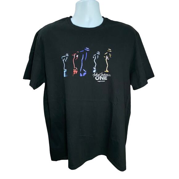 Michael Jackson ONE Large– 22x30 Cirque du Soleil Graphic T-Shirt – Black - Picture 1 of 7